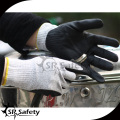 SRSAFETY strickte schneidfeste Nitrilhandschuhe / Sicherheitshandschuhe Produktionslinie